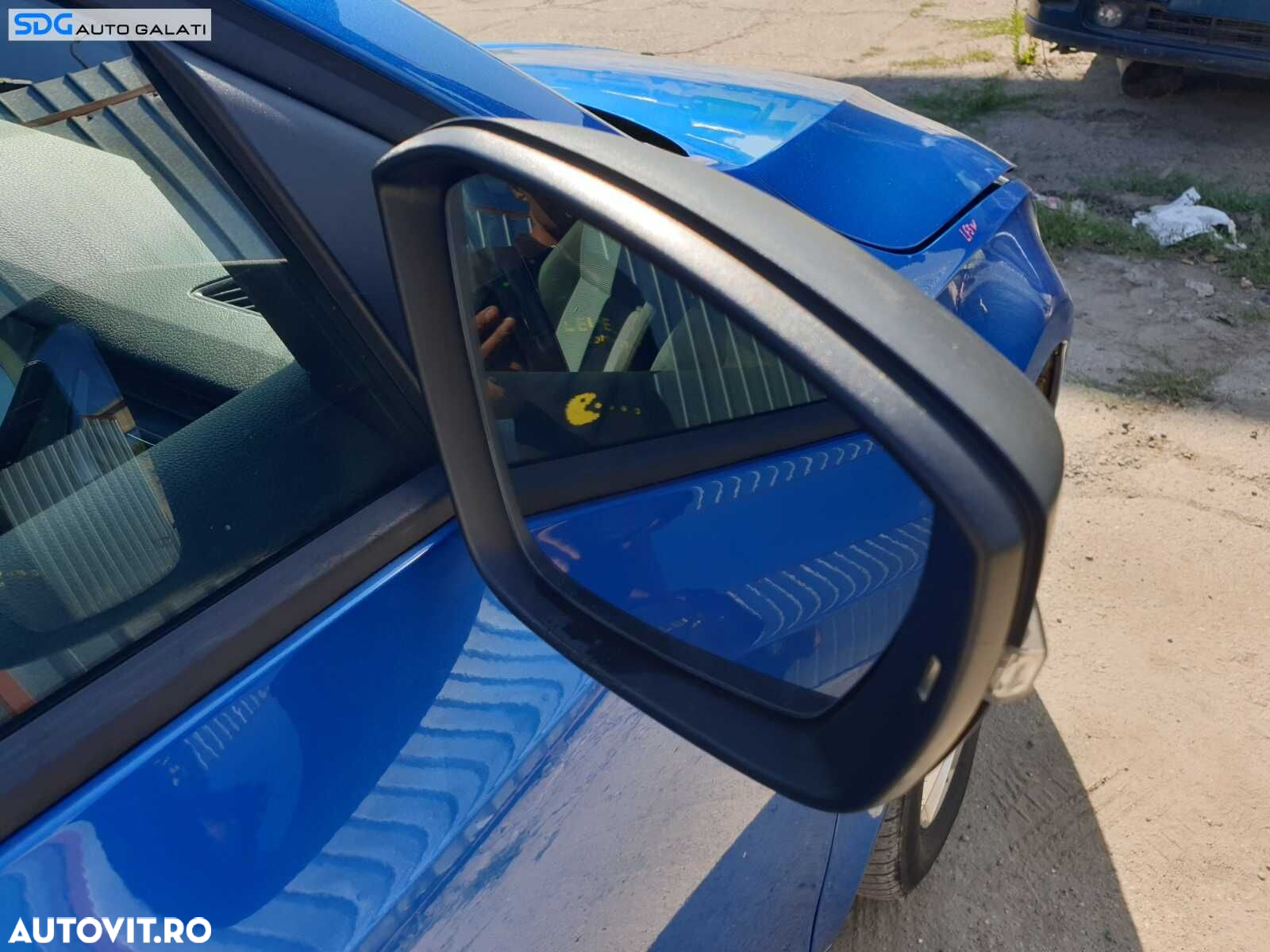 Oglinda Dreapta Electrica Fara Pliere Rabatare si Lumina Ambientala cu semnalizarea Sparta Skoda Octavia 3 2013 - 2017 [C7967] - 2