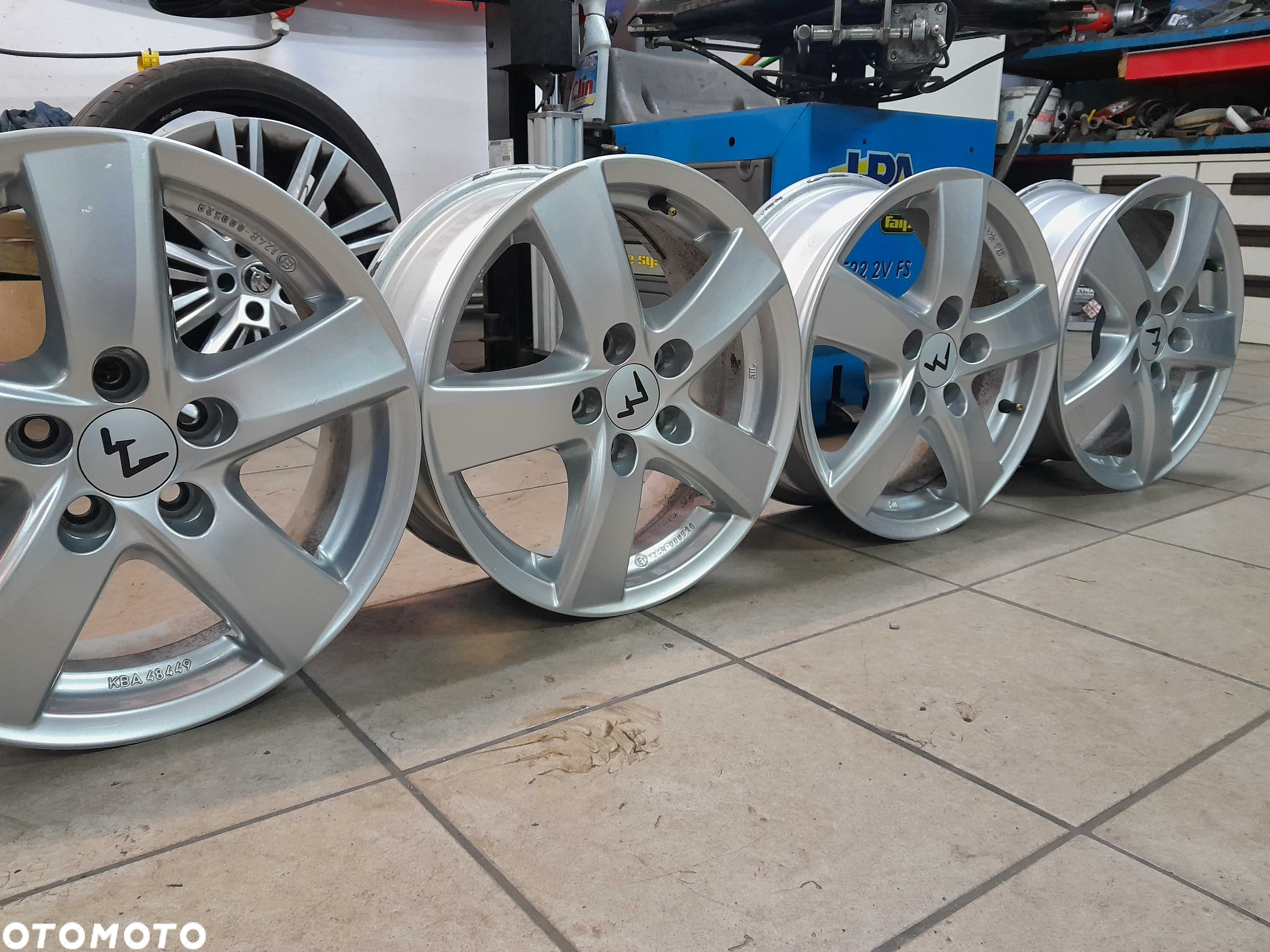 Felgi 15 5x100 Praktik Fabia Rapid Scala Roomster VW polo - 3