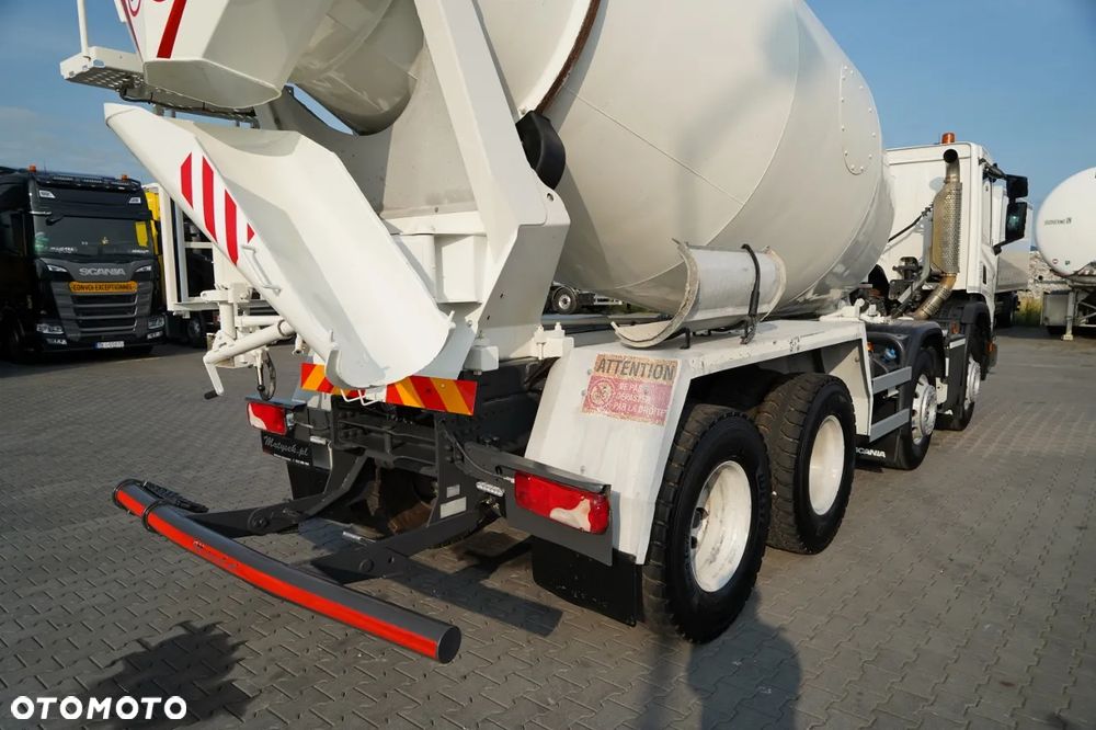 Scania P 410 XT / BETONOMIESZARKA / GRUSZKA / 9 m3 / EURO 6 / ALUFELGI - 15