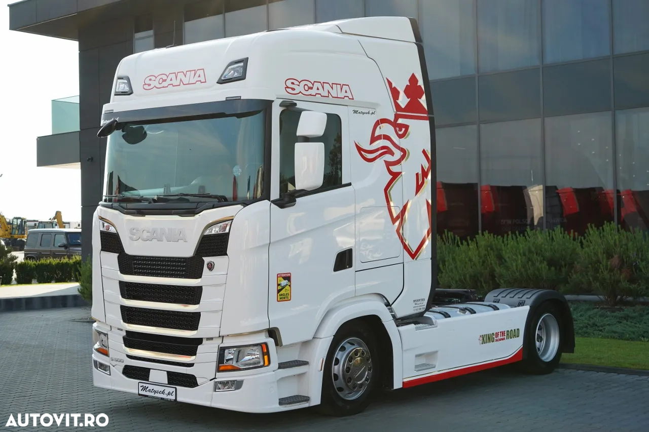 Scania S 500 / MEGA / RETARDER / PLATĂ JOSĂ / CONTRACT DE SERVICE POST-SERVICE / IMPORTAT - 2