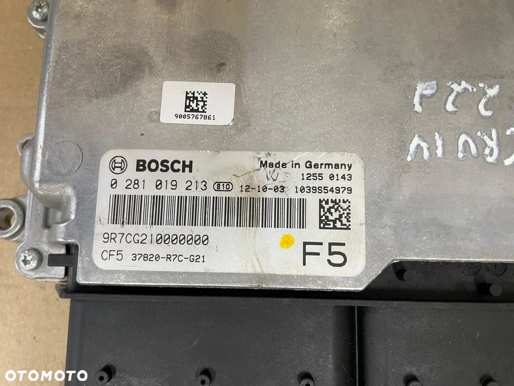 ZESTAW DO ODPALENIA KOMPUTER HONDA CR-V IV 2.2 i-DTEC 37820-R7C-G21 - 2