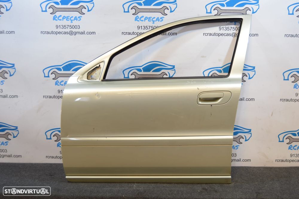 PORTA FRENTE FRONTAL ESQUERDA VOLVO V70 II 2 MK2 285 S60 FECHO ELEVADOR MOTOR PUXADOR VIDRO