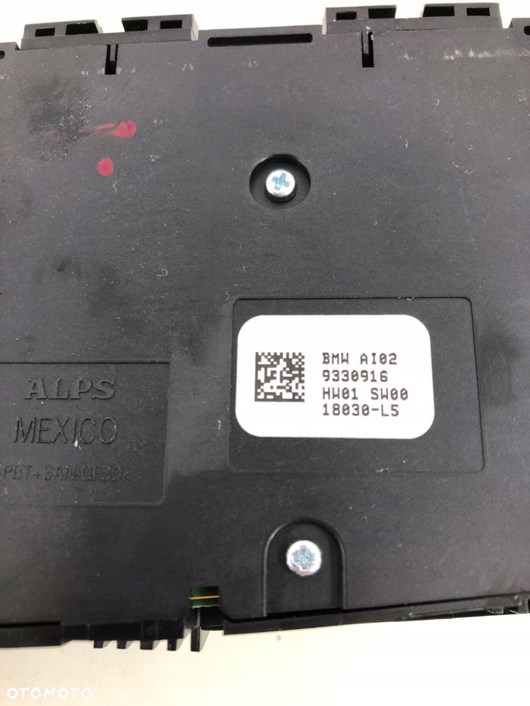 BMW 5 G31 PANEL PRZEŁĄCZNIK STEROWANIA FOTELA PRAWY 9330916 - 2