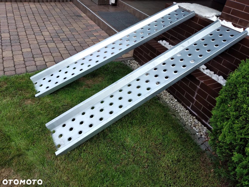 Trapy podjazdy 200cm ocynk traktorek do koszenia wózek inwalidzki itp - 3