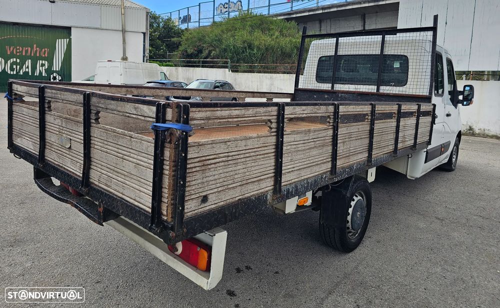 Renault MASTER CABINE DUPLA CAIXA ABERTA 7 LUGARES. - 21