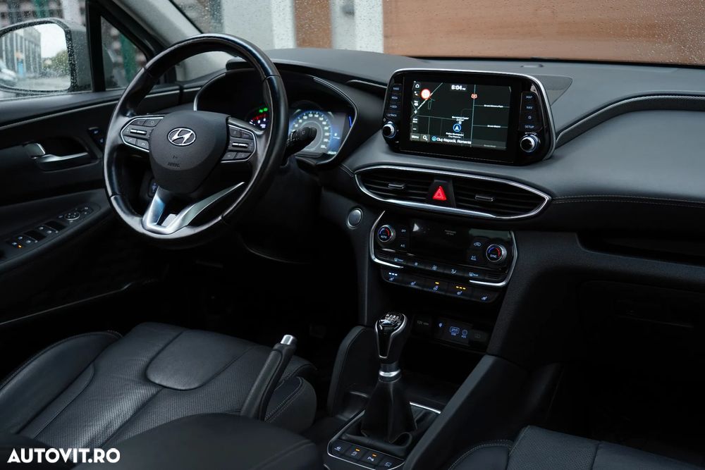 Hyundai Santa Fe blue 2.0 CRDI 4WD Premium - 13