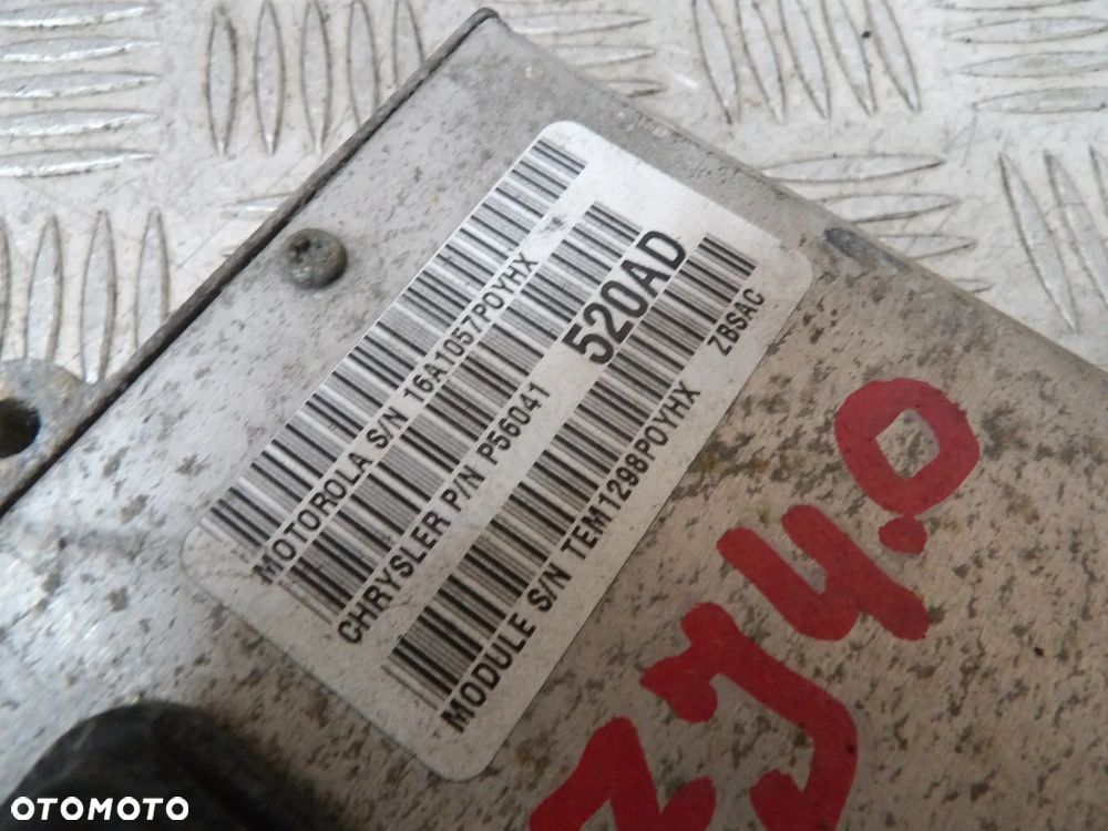 JEEP GRAND CHEROKEE ZJ 4.0 KOMPUTER STEROWNIK SILNIKA ZESTAW P56041520AD - 3