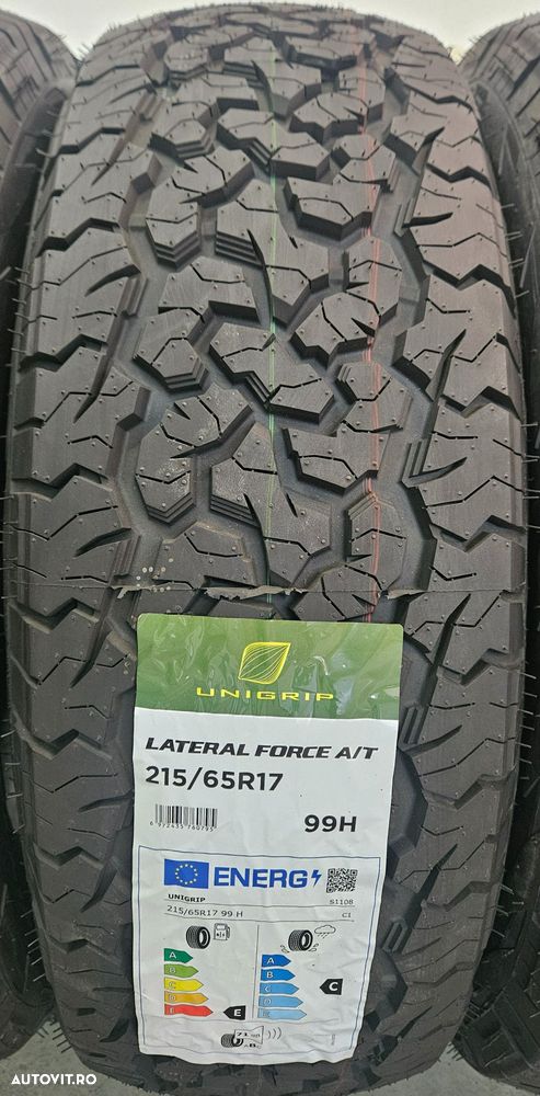 215/65 R17 99H UNIGRIP 4x4 Anvelope All Terrain M+S cu protectie janta - 2