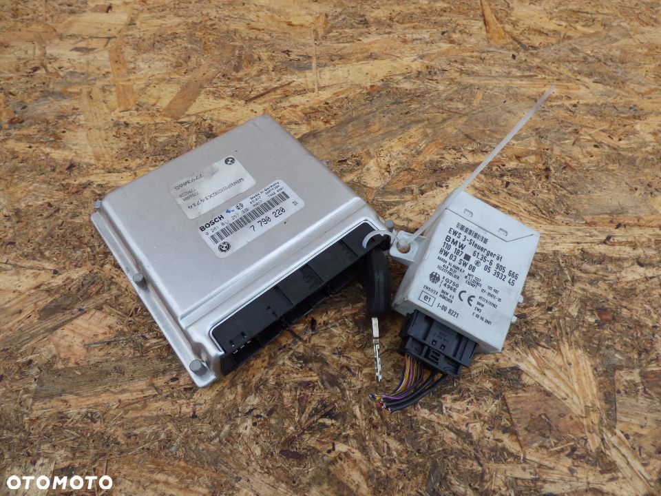 BMW E39 525D KOMPUTER SILNIKA EWS MANUAL  7790220