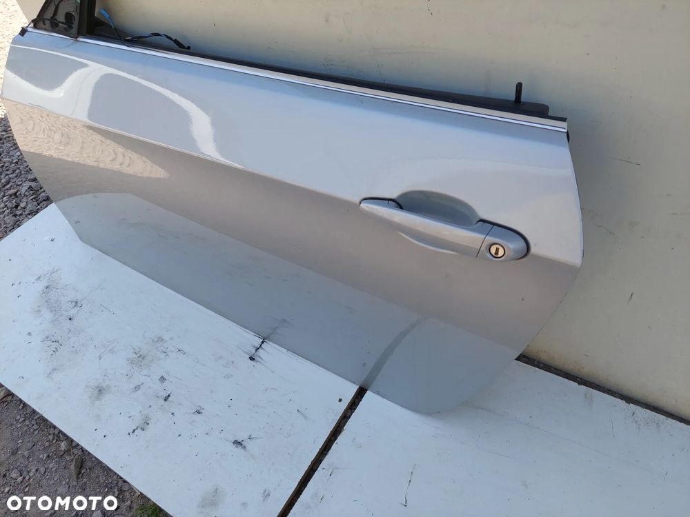 BMW 3 E92 E93 DRZWI LEWE PRZEDNIE 354 354/7 TITANSILBER TITANIUM SILVER EUROPA - 4