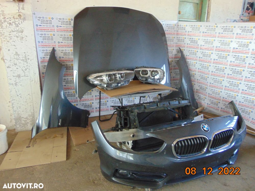 Fata completa BMW F20 F21 Facelift 2015-2019 bara fata completa sport line aripi trager complet rad - 2