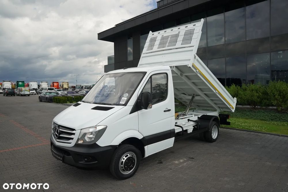 Mercedes-Benz SPRINTER / WYWROTKA - 3,5M / BLIŹNIAK / MANUAL / SPROWADZONY - 4