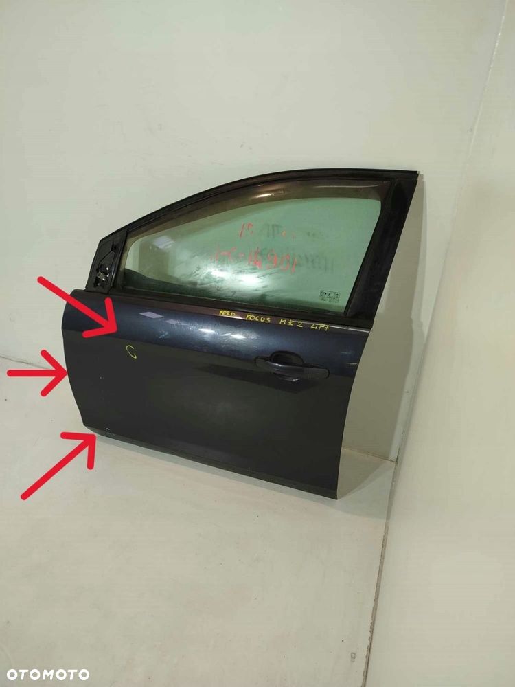 DRZWI LEWE PRZÓD PRZEDNIE FORD FOCUS MK2 LIFT 08-10 - 3