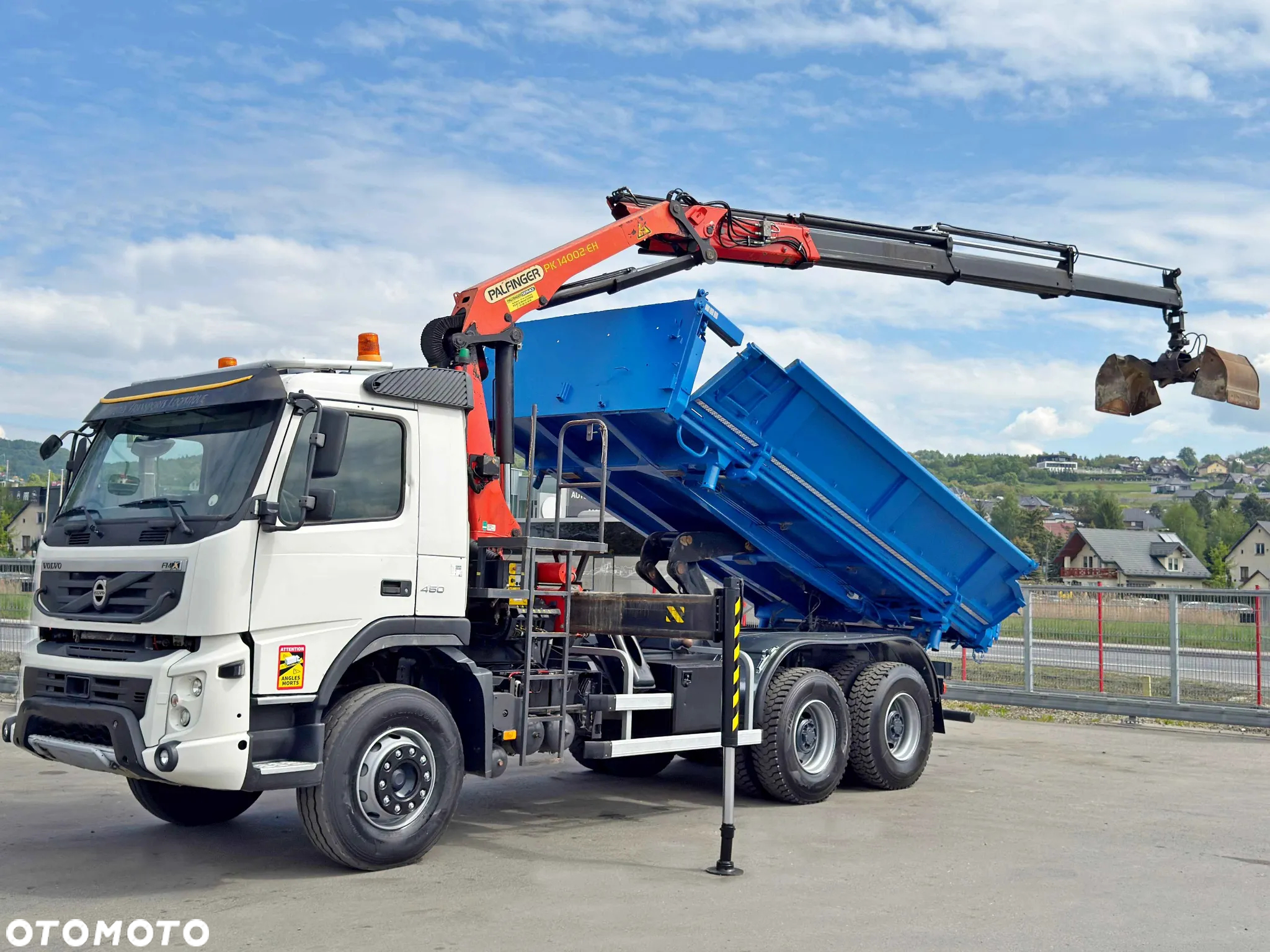 Volvo FMX 450 * WYWROTKA 5,15 m + PK 14002 - EH B / 6x4 - 3