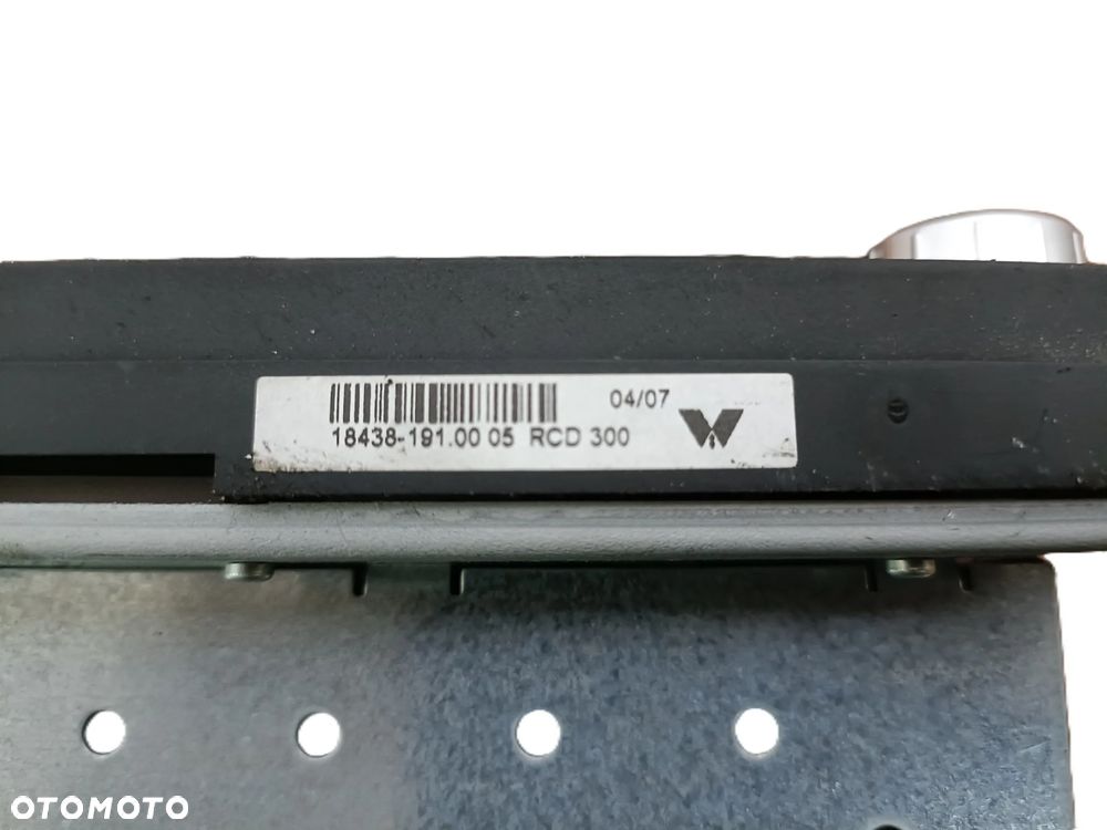 VOLKSWAGEN PASSAT B6 05-10 radioodtwarzacz radioodbiornik radio * - 6