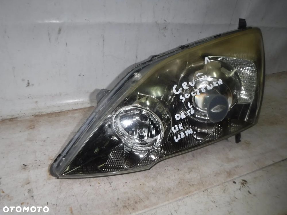 honda crv 3 iii lampa przód lewa  uk przednia - 8