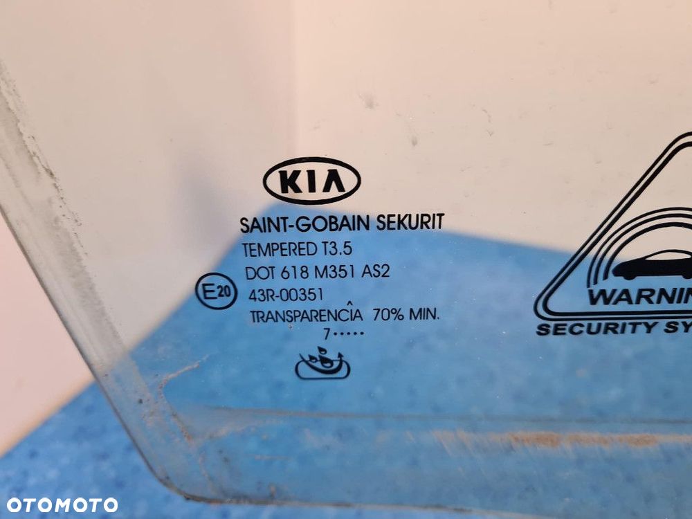 KIA CEED I KOMBI SZYBA DRZWI PRZÓD PRAWA - 3