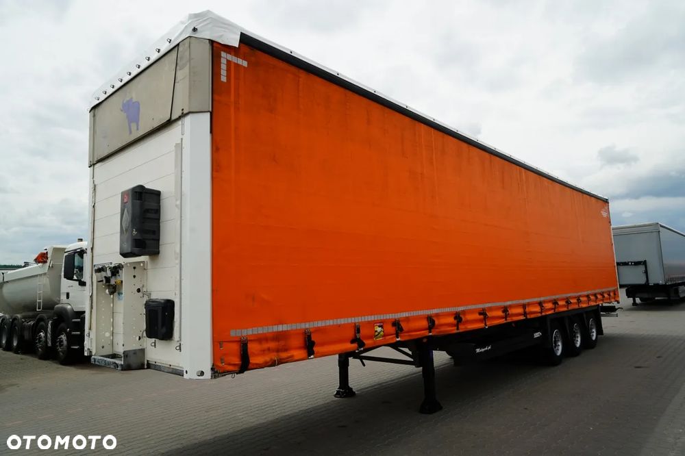 Schmitz Cargobull FIRANKA / MEGA  / LOWDECK / OŚ PODNOSZONA /  DACH PODNOSZONY  / PLANDEKA ZBROJONA - 4