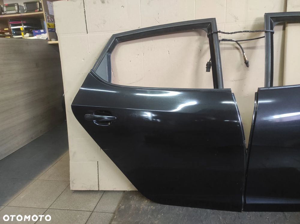 SEAT IBIZA 4 HB DRZWI PRAWY TYŁ PRAWE TYLNIE LC9Z CZARNE WYSYŁKA !!!!!! - 1