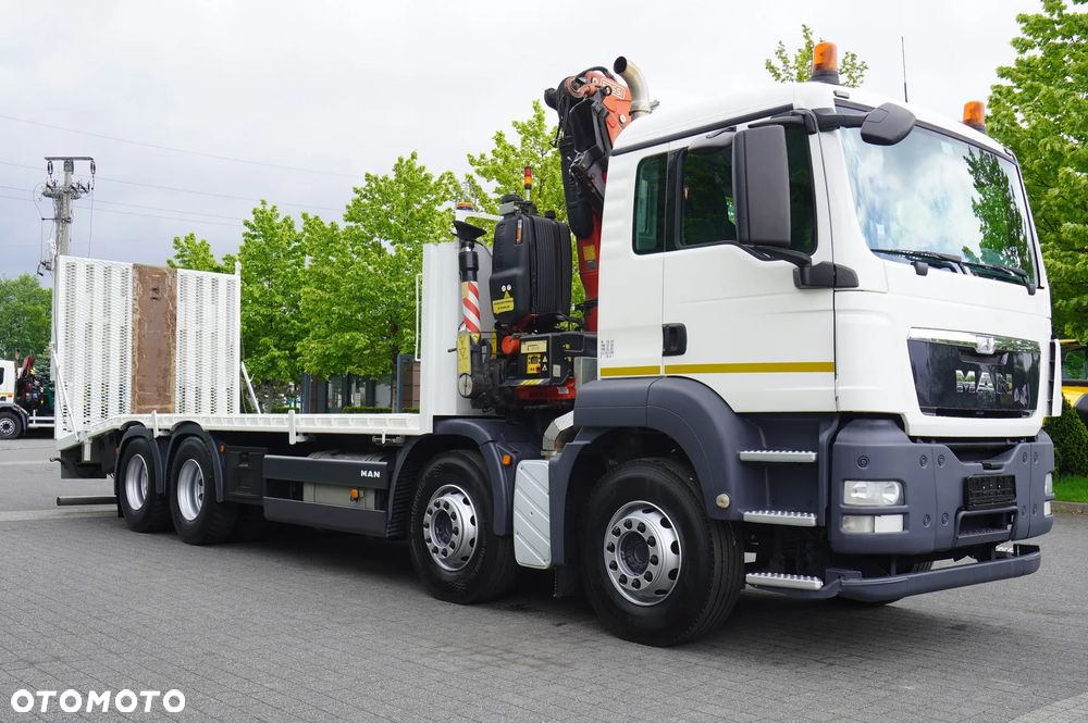MAN TGS 35.360 8×2 / HDS Fassi F165A.2.22 / Pilot / Laweta 7,8 m_252942 - 10