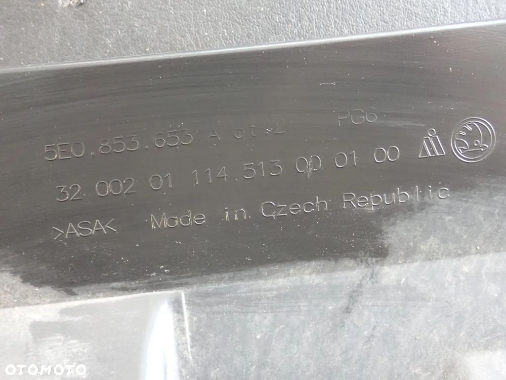 SKODA OCTAVIA III LIFT 5E0853653A GRILL ATRAPA PRZÓD PRZEDNIA - 7