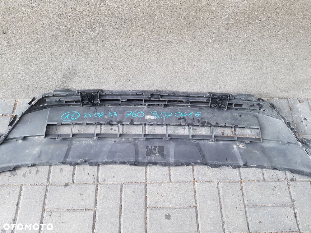 vw touareg 17^ spoiler zderzak przód 760807061g - 6