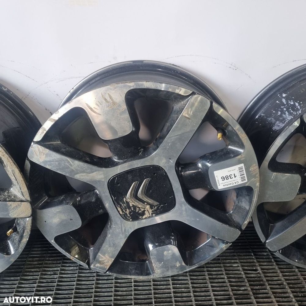 Jante aliaj Citroen C4 Cactus 2014 - 2017 (1386) R17 Fara et4x108 - 3