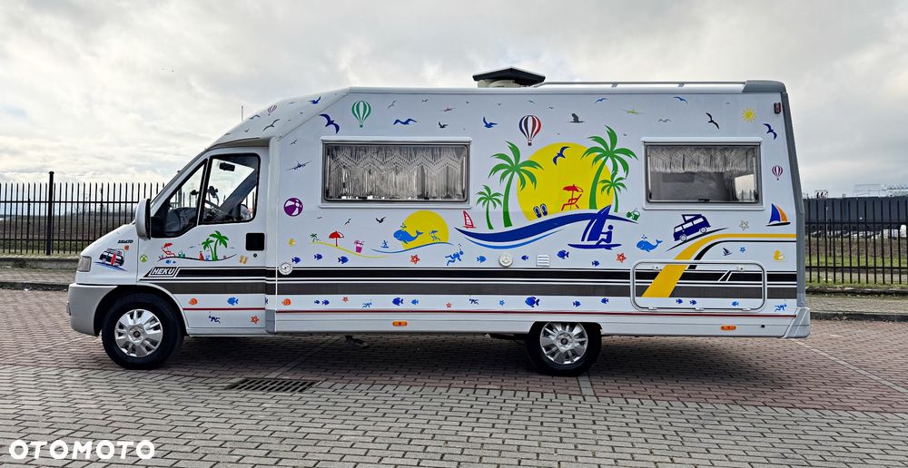 Fiat Ducato Heku kamper półintegra 2,8 - 4