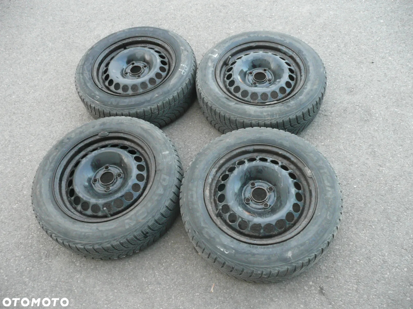 15” - Felgi 4x100 , r-15 cali -  FIAT  Grande Punto , EVO  - Stalowe Koło Dojazdowe Rezerwowe Zapasowe Dojazdówka Zapasówka Rezerwa - 4