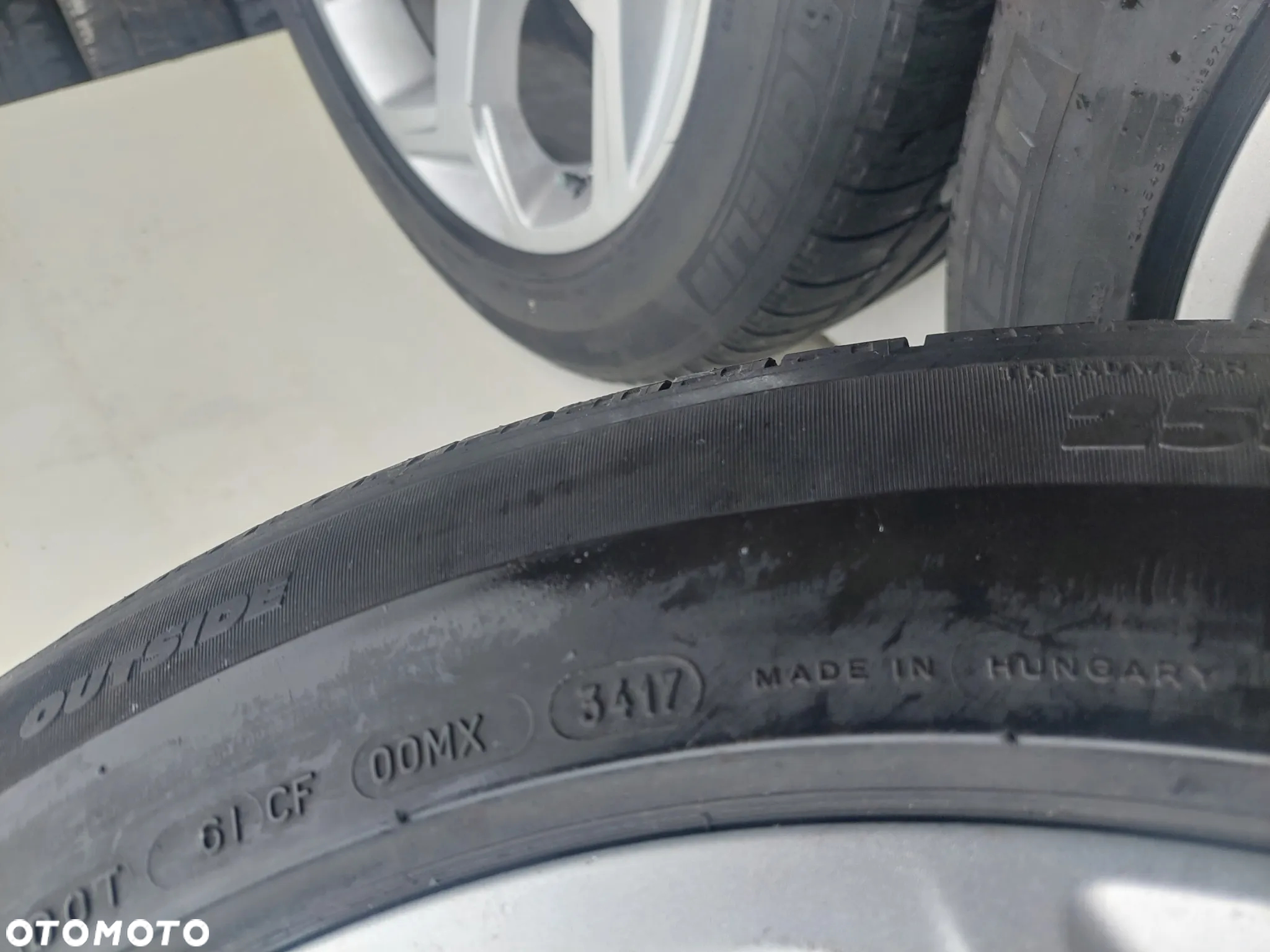 Koła Alufelgi 5x120 ET 47 8,5 Jx RANGE LAND ROVER SPORT 255/55R20 OPONY MICHELIN Laitude Sport ROK 2017 JK62-1007-AA - 6