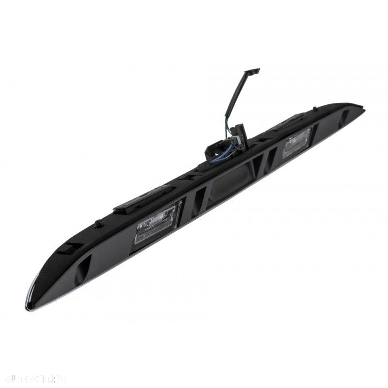 Comutator deschidere portbagaj Mini R50, R52, R53 2001-, Crom, Cu lampa numar, 51137074020 - 2