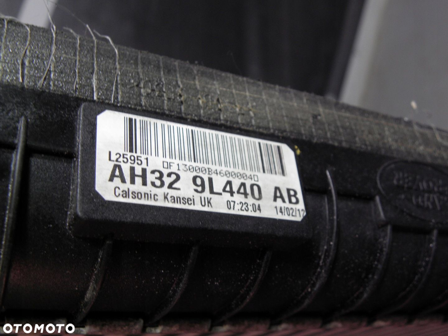 LAND ROVER DISCOVERY 4 RANGE ROVER // CHŁODNICA INTERCOOLER AH329L440AB - 4