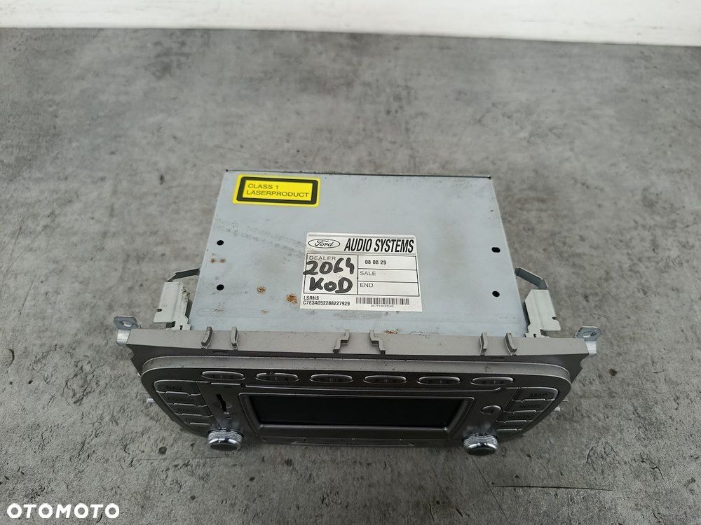 RADIO NAWIGACJA FABRYCZNA FORD MONDEO MK4 8S7T18K931AC  7612300522 - 2