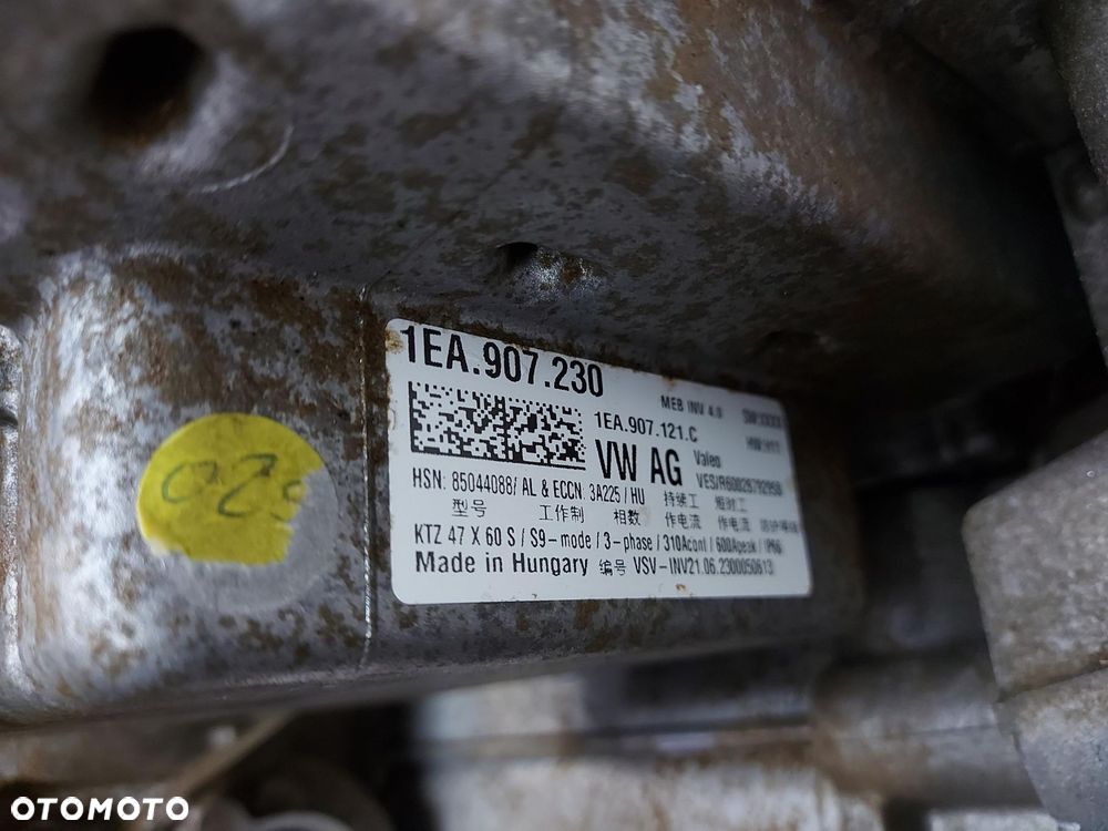 Audi Q4 E-TRON 89A 89E  przetwornica konwenter silnik elektryczny 1EA907230 - 9