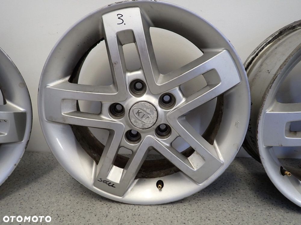 KIA SOUL 09 - FELGI ALUMINIOWE ALUFELGI KOMPLET 16"X6,5 ET51 - 6