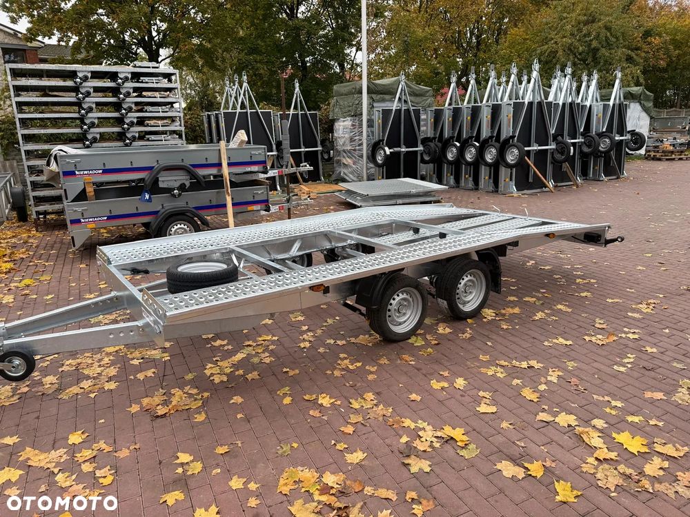 Niewiadów Laweta Niewiadów Boro Jupiter 4,5x2,1m DMC 2700 kg raz łamana mocna spawana DOSTAWA MOTOMUS - 10