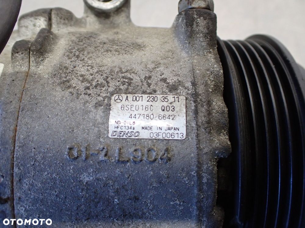 SPRĘŻARKA KLIMATYZACJI MERCEDES W169 A200 A0012303511 - 1