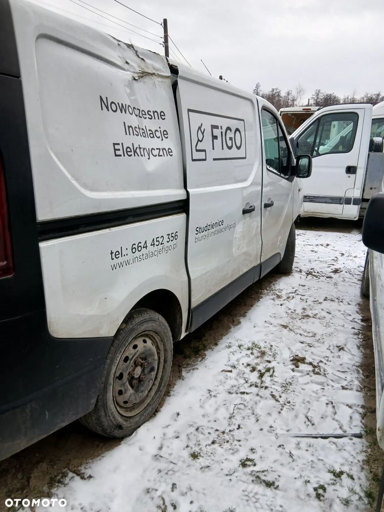 RENAULT TRAFIC 14- SILNIK 1.6 DCI R9M 408 SKRZYNIA PF6040  MASKA DRZWI  DRZWI TYŁ ZDERZAKI LAK DV369 - 2