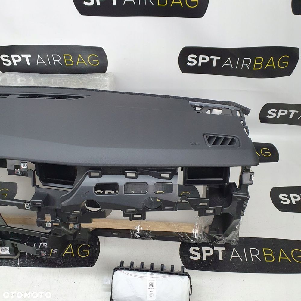 RENAULT ARKANA DESKA ROZDZIELCZA KONSOLA KOKPIT PULPIT PODUSZKI AIRBAG AIR BAG PASY KIT SET - 4