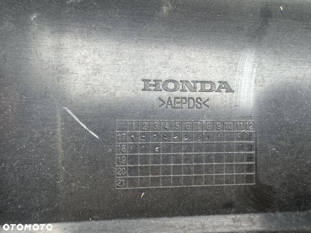 ZDERZAK PRZÓD PRZEDNI HONDA CIVIC X R-TYPE GRILL SPOILER KRATKA 71100-TGH-ZZ00 ORYGINAŁ - 19