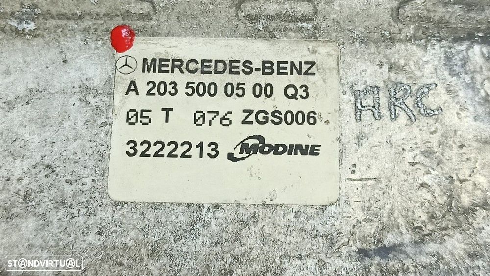 INTERCOOLER MERCEDES CLASE C (W203) SPORTCOUPE C 200 CDI (LA) SPORT EDITION (203... - 2
