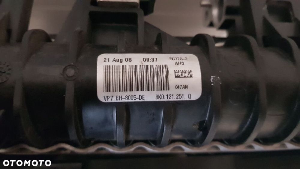 AUDI A4 B8 3.2 CHŁODNICE WENTYLATORY 8K0121251Q KOMPLET - 4
