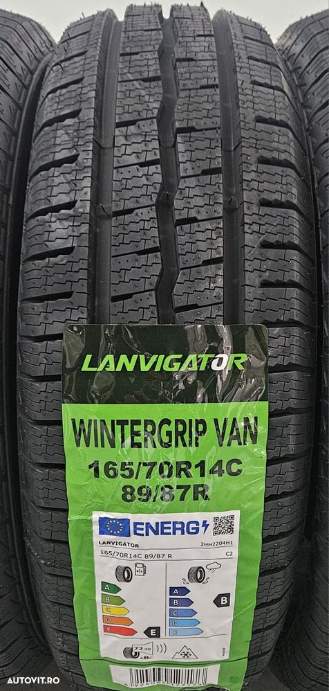 165/70 R14C, 89R,LANVIGATOR Wintergrip VAN,  Anvelope de iarna  M+S - 2