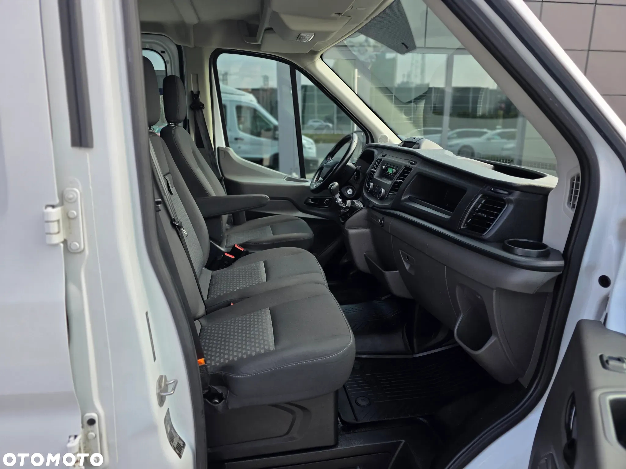 Ford Transit DOKA Dubel Kabina 350 2.0 EcoBlue 7 Osobowy BEZWYPADKOWY  z Polskiego Salonu SERWISOWANY Bardzo ładny Egzemplarz , Pełna Faktura Vat 23% - 19