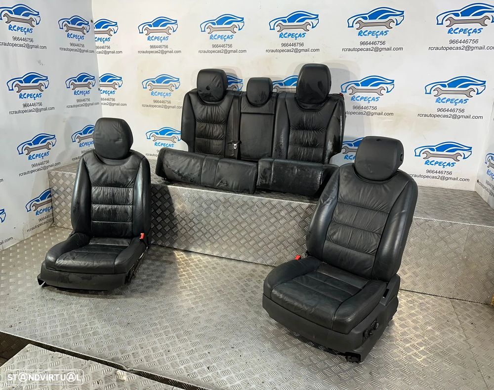 Conjunto Bancos Frente Frontal Tras Traseiros VW Volkswagen Touareg 7L 2002 -2010 - 3