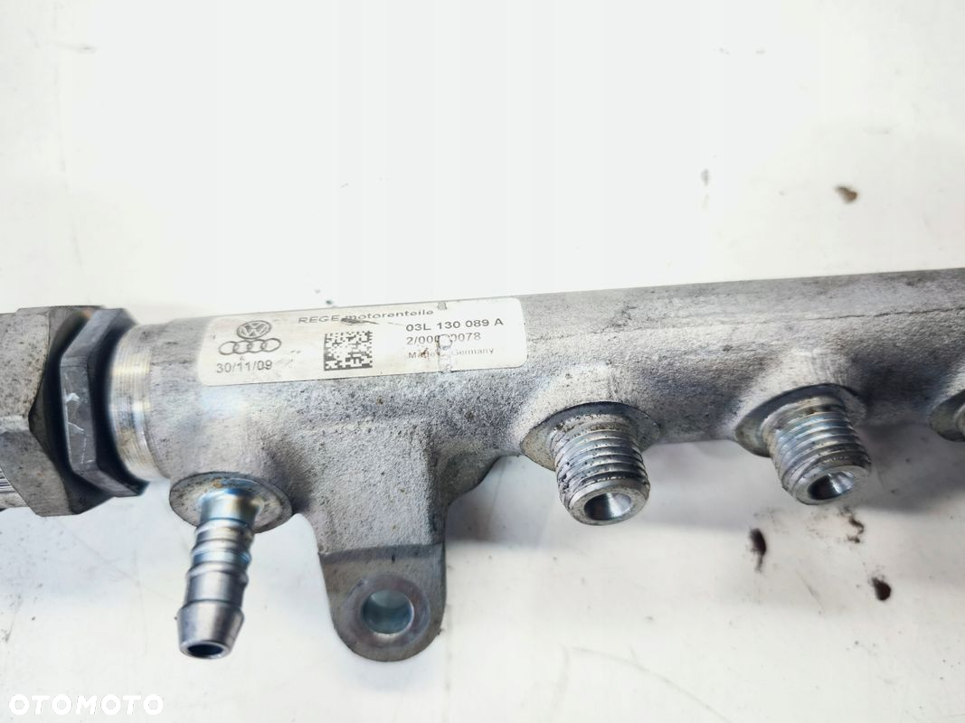 LISTWA CZUJNIK CIŚNIENIA AUDI VW SEAT SKODA 2.0 TDI 03L130089A 057130764H - 4