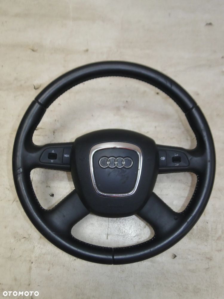 AUDI A6 C6 KIEROWNICA SKÓRZANA MULTIFUNKCJA PODUSZKA AIRBAG EUROPA - 1
