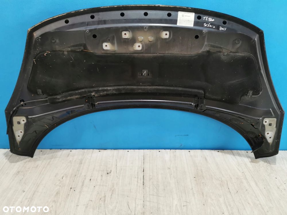 Renault Scenic III 3 09/13 maska pokrywa klapa przód wygłuszenie TEB66 - 3