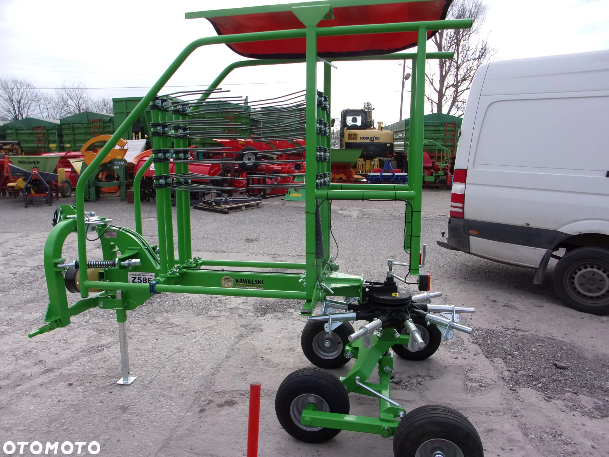 Pronar Zgrabiarka karuzelowa jednowirnikowa 3,2m 3,5m 3,6m 4,2m / Kowalski ZK36 Z586, ZK42 Z586/1, Euro-Masz ZG-350, Promar Z230 , Mesko-Rol&Ursus ZK-320 ZK-420 Z-275 , Pronar, ZKP-420 - 5