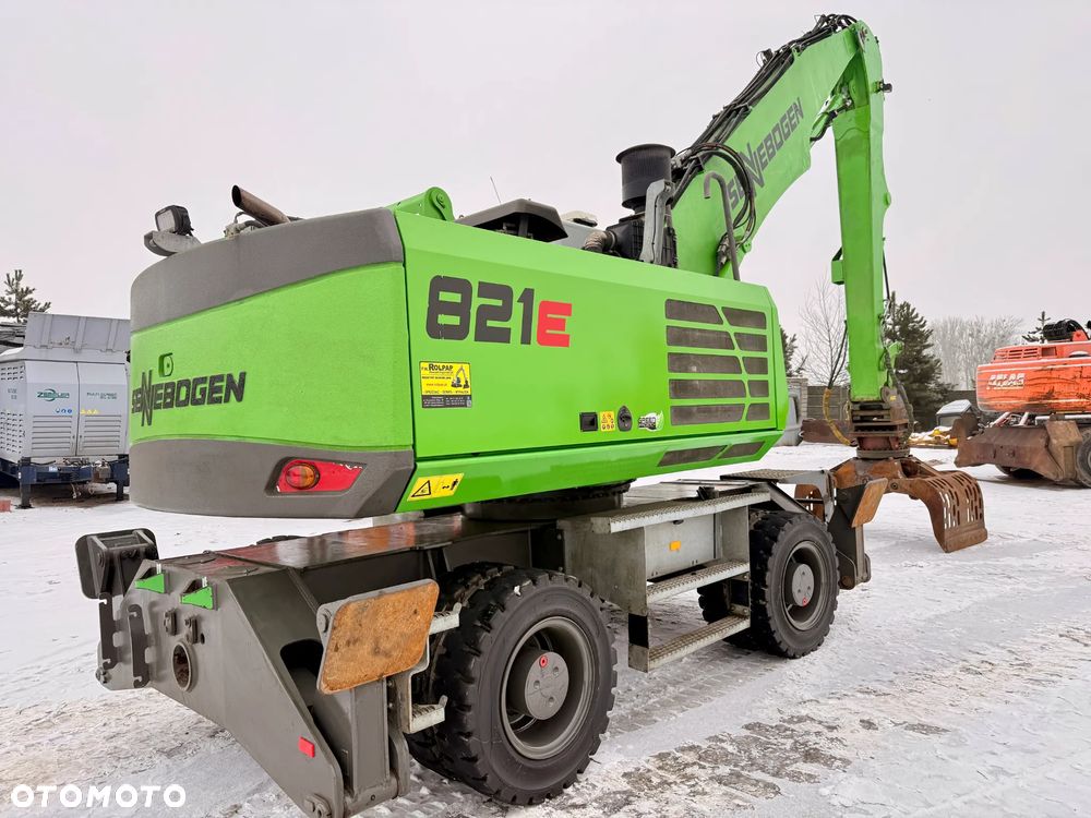 Sennebogen 821 przeładunkowam chwytak sortowniczy / wyburzeniowy TOP IMPORT generator - 5